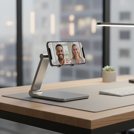 Adjustable Mobile Phone & Tablet Desk Stand
